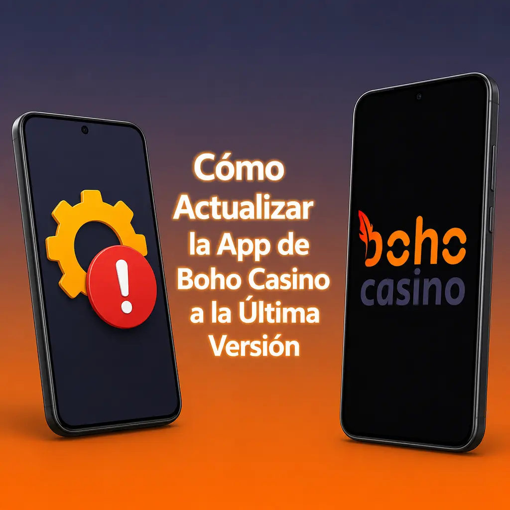 Icono de la app PWA de Boho Casino actualizándose automáticamente al abrirse desde la pantalla de inicio del móvil