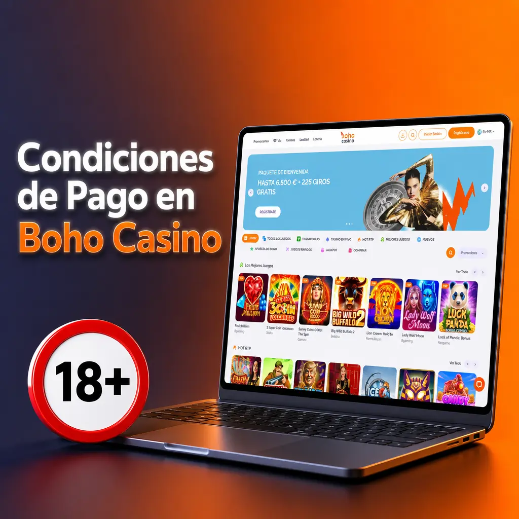 Condiciones de pago en Boho Casino: verificación KYC, límites de transacción y normativa vigente para depósitos y retiradas.