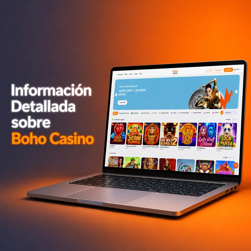 Boho Casino: plataforma de apuestas online con licencia de Curaçao, más de 4.000 juegos y casino en vivo desde 2023.