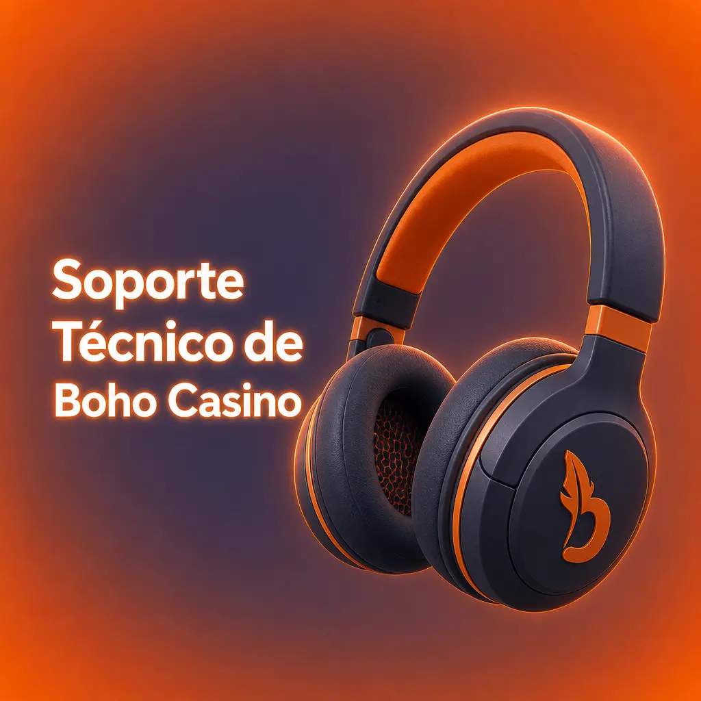 Soporte técnico de Boho Casino: chat en vivo y correo para resolver errores de juegos, app móvil, pagos y acceso a la cuenta.